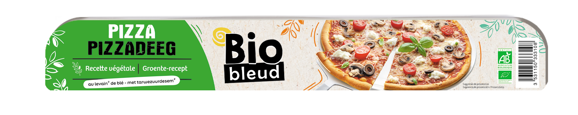 Biobleud Pâte à pizza bio 270g